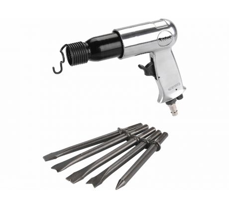 Kladivo sekacie pneumatické s príslušenstvom, počet úderov 3500/min., EXTOL PREMIUM