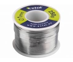 Cín na spájkovanie Ø1mm, 250g, EXTOL CRAFT