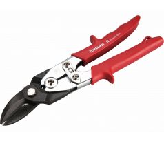 Nožnice na plech prevodové pravé, 255mm, pre strihanie rovno a doprava, CrMoV, FORTUM