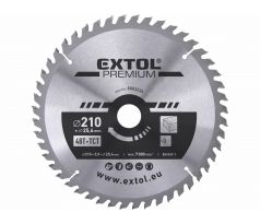 Kotúč pílový s SK plátkami, ø210x3,2x25,4mm, 48z, EXTOL PREMIUM