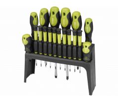 Skrutkovače magnetické, 18-dielna sada, CrV, EXTOL CRAFT