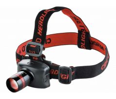 Čelovka 3W CREE LED so ZOOM funkciou, 3 režimy svietenia, hliník a ABS plast, EXTOL LIGHT