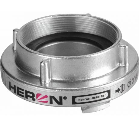 Spojka pevná bajonetová B75, 3"/80mm, vnútorný závit G, HERON