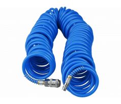 Hadica vzduchová špirálová, 1/4", vn.pr. 6mm, 15m, polyuretánová, EXTOL PREMIUM