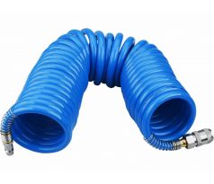 Hadica vzuchová špirálová, 1/4", vn.pr. 8mm, 8m, polyuretánová, EXTOL PREMIUM
