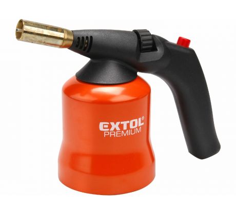 Horák plynový s piezoelektrickým zapaľovaním na plynové kartuše, EXTOL PREMIUM