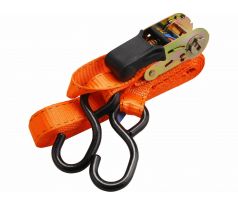 Pás sťahovací "gurtňa" s 2 hákmi, 5m x 25mm, max. 800kg, GS, EXTOL PREMIUM