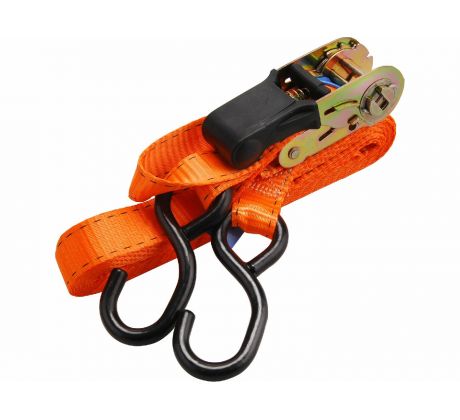 Pás sťahovací "gurtňa" s 2 hákmi, 5m x 25mm, max. 800kg, GS, EXTOL PREMIUM