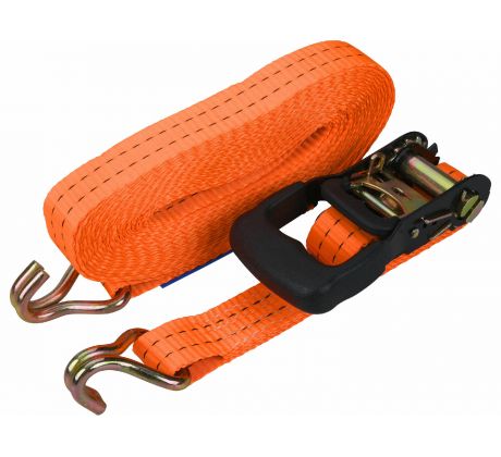 Pás sťahovací "gurtňa" s 2 hákmi, 8m x 35mm, max. 2000kg, GS, EXTOL PREMIUM
