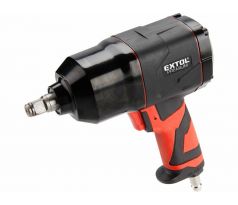 Uťahovač príklepový pneumatický, max. uťahovací moment 340Nm, EXTOL PREMIUM