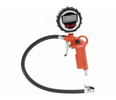 Pištoľ fúkacia s digitálnym manometrom, EXTOL PREMIUM