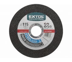 Kotúč rezný na oceľ a antikoro 115x1,0mm, EXTOL INDUSTRIAL