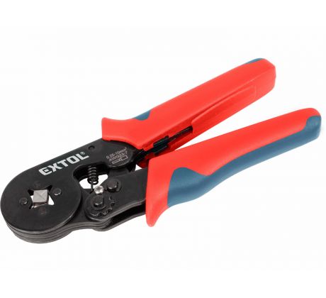 Kliešte lisovacie na dutinky samonastaviteľné, 175mm, 0,08-6,00mm², EXTOL PREMIUM