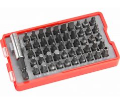 Bity s magnetickým nadstavcom, 51-dielna sada, EXTOL PREMIUM