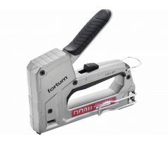 Pištoľ sponkovacia 6-funkčná, pre spony, káblové spony, klince a ihly, FORTUM