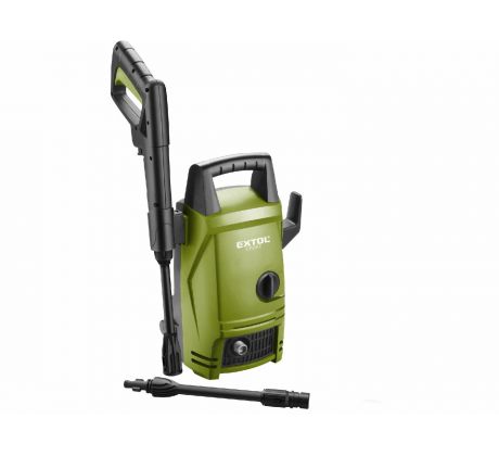 Čistič vysokotlaký, príkon 1400W, 100bar, 330 l/min, EXTOL CRAFT