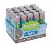 Batéria alkalická 20ks, 1,5V, typ AAA, EXTOL ENERGY