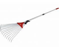 Hrable nastaviteľné s teleskopickou násadou 80-158cm, šírka 18-59cm, EXTOL PREMIUM