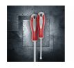 Skrutkovač s držiakom na bity 1/4", magnetický, S2, FORTUM