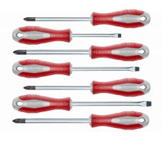 Skrutkovače magnetické, 7-dielna sada, S2, FORTUM