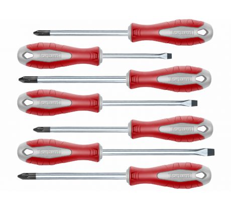 Skrutkovače magnetické, 7-dielna sada, S2, FORTUM