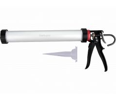 Pištoľ na tmel zatvorená hliníková, 380mm, max. objem kartuše 600ml, FORTUM