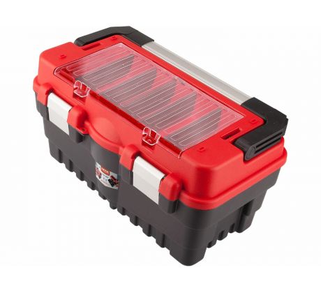 Kufor na náradie plastový, 462x256x242mm, EXTOL PREMIUM