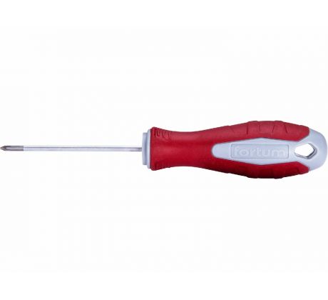 Skrutkovač krížový, PH0 x 75mm, S2, FORTUM