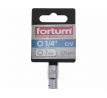 Kľúč nástrčný, 7mm, 1/4”, FORTUM
