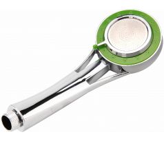 Hlavica sprchová, 2-funkčná, 50% úsporný režim, priemer hlavice 76mm, chróm, VIKING