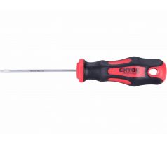 Skrutkovač plochý, magnetický, 2,5 x 75mm, CrV, EXTOL PREMIUM