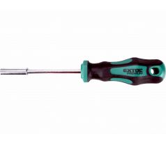 Skrutkovač na bity magnetický, 1/4", dĺžka 100mm, CrV, EXTOL PREMIUM