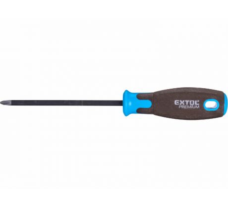 Skrutkovač krížový PH, magnetický, PH2 x 125mm, CrV, EXTOL PREMIUM