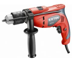 Vŕtačka príklepová, príkon 550W, skľučovadlo na kľúč, EXTOL PREMIUM
