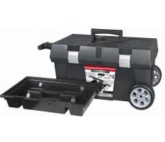 Kufor na náradie plastový s kolieskami, 760x380x330mm