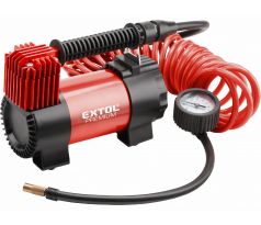 Kompresor do auta, 12V, 6,9bar, 3m hadica s tlakomerom, EXTOL PREMIUM