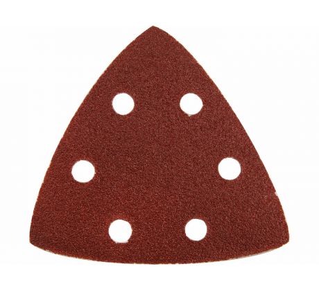 Papier brúsny delta 20ks, 93mm, P240, 6 dier, suchý zips, EXTOL PREMIUM