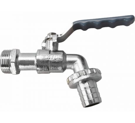 Záhradný ventil 1/2", zinková zliatina, 220g, EXTOL PREMIUM