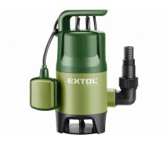 Čerpadlo ponorné kalové, príkon 400W, 7500l/hod., max. výtlak 5m, EXTOL CRAFT