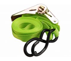 Pás sťahovací "gurtňa" s 2 hákmi, 5m x 25mm, max. 500kg, EXTOL CRAFT