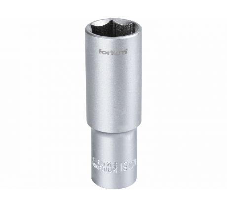 Kľúč nástrčný predĺžený, 19mm, 1/2”, FORTUM