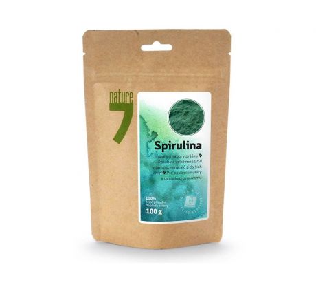 Spirulina - nápoj v prášku 100g, Nature7
