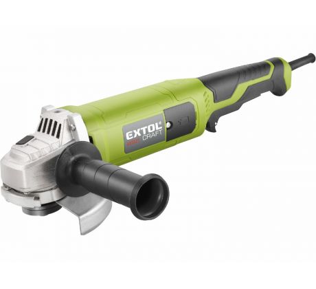 Brúska uhlová, príkon 1200W, priemer 125mm, predĺžená rukoväť, bezpečnostný spínač, EXTOL CRAFT