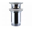 Výpusť umývadlová Click-Clack s prepadom, 5/4" G, dĺžka 80mm, chróm, BALLETTO
