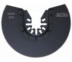 Kotúč pílový segmentový na drevo a plast 88mm, HCS, HCS, EXTOL PREMIUM
