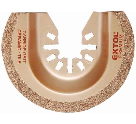 Kotúč segmentový na keramiku a porobetón 64mm, volfrám, tvrdokov, EXTOL PREMIUM