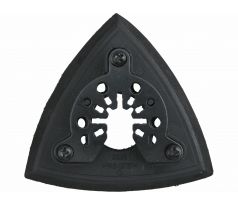 Držiak brúsnych delta výsekov 90mm, suchý zips, 6 odsávacích otvorov, EVA, EXTOL PREMIUM