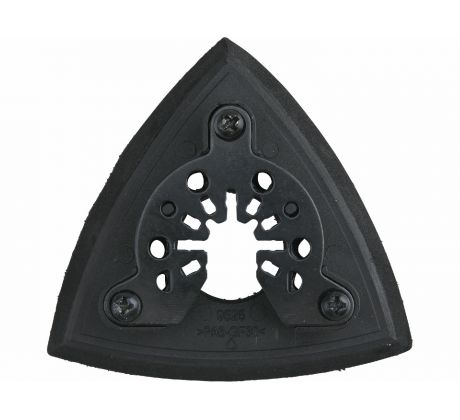 Držiak brúsnych delta výsekov 90mm, suchý zips, 6 odsávacích otvorov, EVA, EXTOL PREMIUM