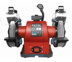 Brúska dvojkotúčováL, príkon 520W, kotúč 200mm, EXTOL PREMIUM