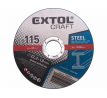 Kotúč rezný na kov 5ks, 115x1,0mm, EXTOL CRAFT